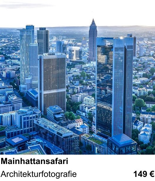 Dokumentarischer Fotokurs für Aufnahmen zu Mainhattansafari: Architekturfotografie