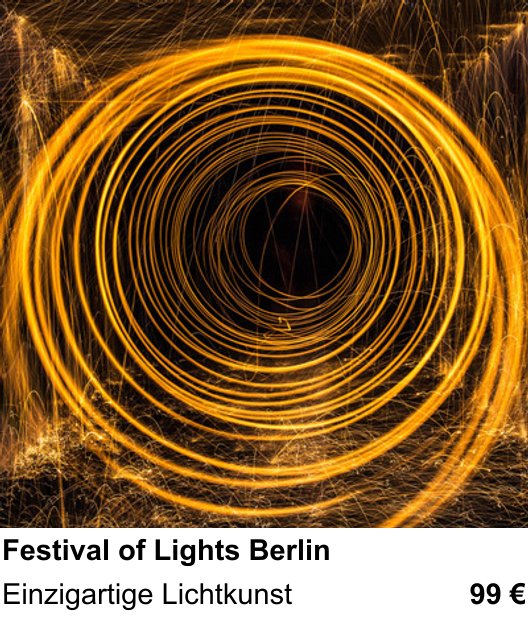 Dokumentarischer Fotokurs für Aufnahmen zu Nachtfotografie beim Festival of Lights: Einzigartige Lichtkunst