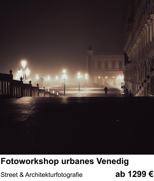Dokumentarischer Fotokurs für Aufnahmen zu Fotoworkshop urbanes Venedig: Street & Architekturfotografie