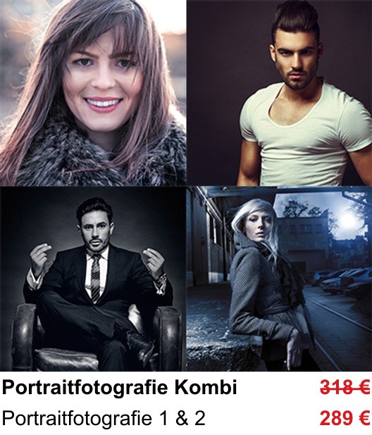 Hannover fotografisch entdecken: Portraitfotografie Kombi – Portraitfotografie 1 & 2