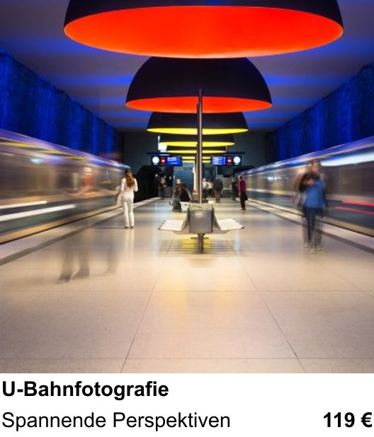 Hannover fotografisch entdecken: U-Bahnfotografie – Spannende Perspektiven